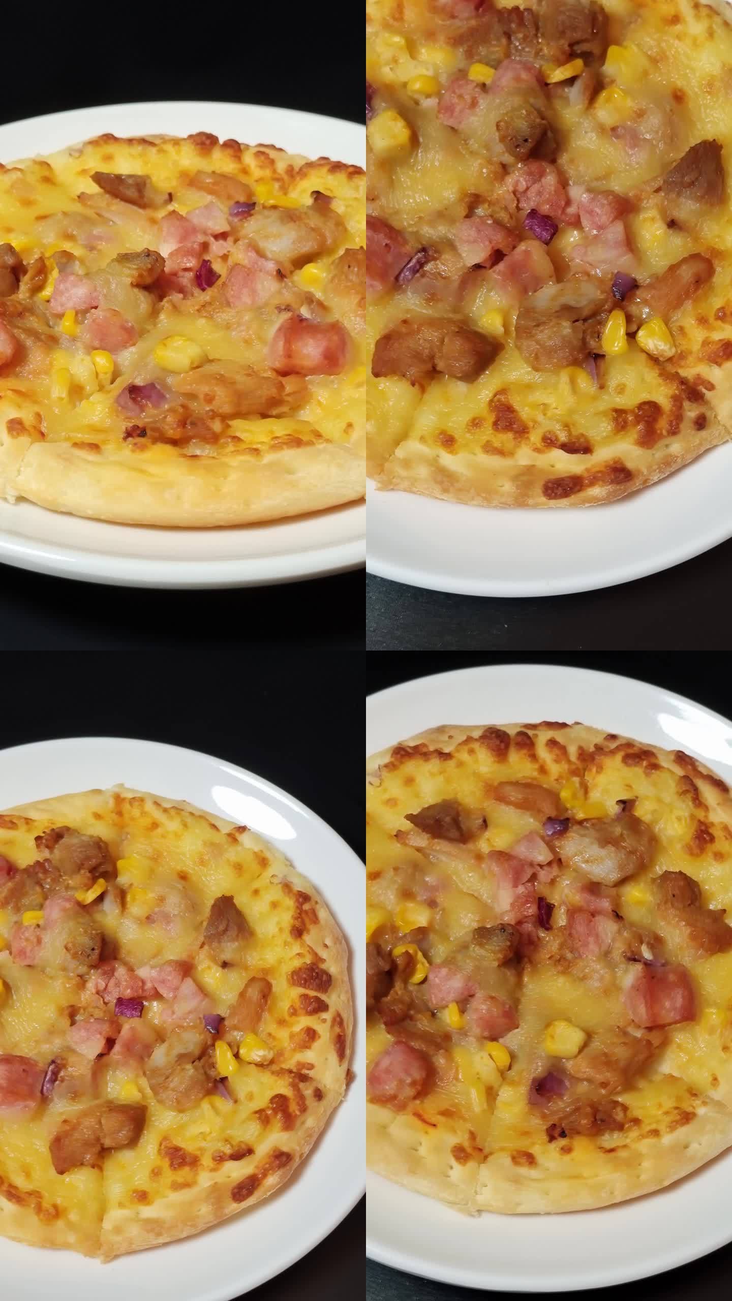 【镜头合集】奥尔良烤鸡肉披萨美食（2）