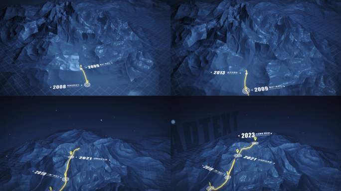【无插件】科技地形时间线历程