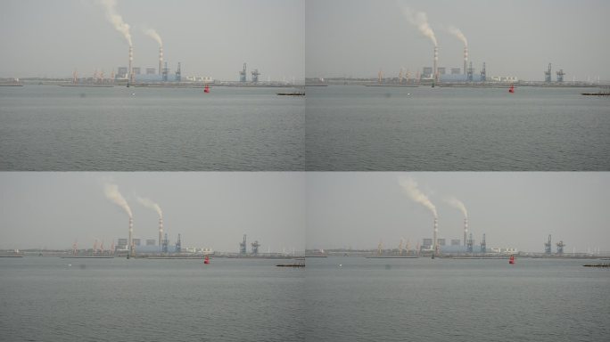 广西防城港东湾港油码头风光