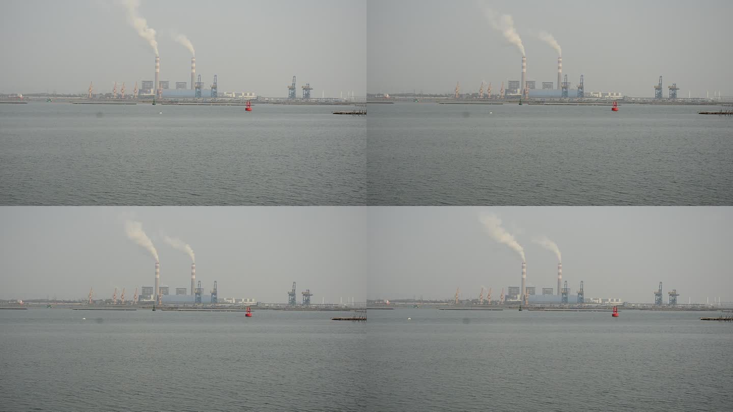 广西防城港东湾港油码头风光