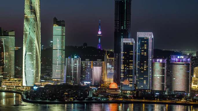 高质量青岛夜景素材