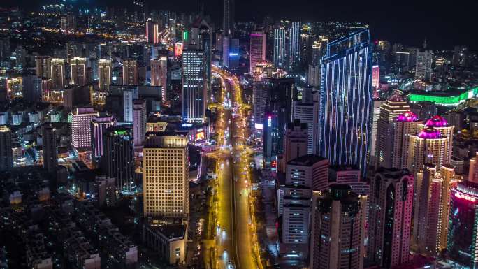 高质量青岛夜景素材