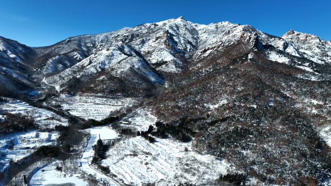 3条4K大疆御三航拍群山丘陵梯田素材