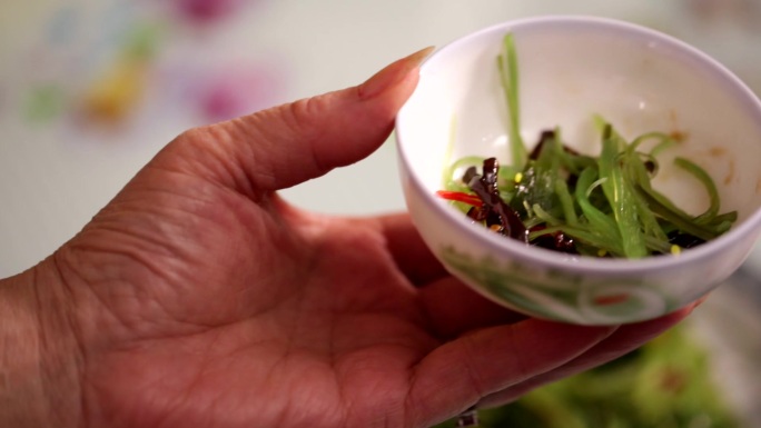 镜头合集海虹大虾章鱼扇贝各种海鲜食材1