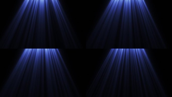 蓝色舞台灯光背景光效合成素材