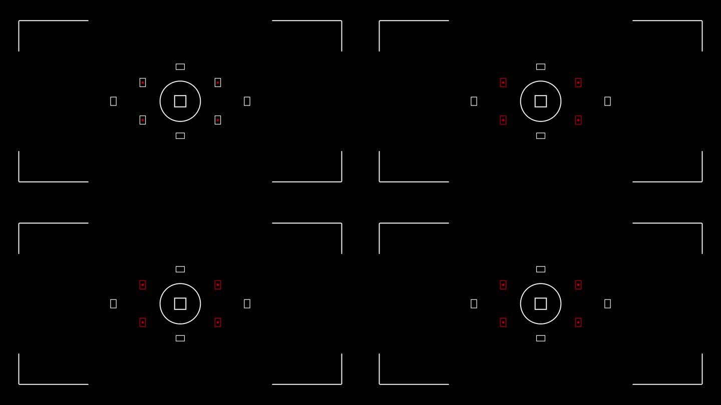 相机快门动画效果(带透明通道)