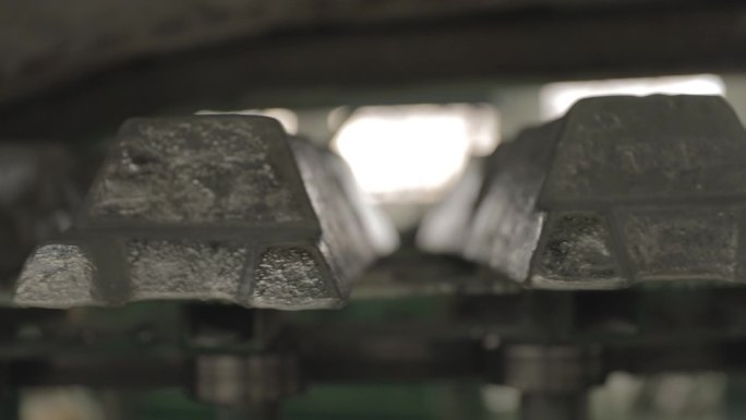 铝锭生产机械自动化打包智慧工厂J