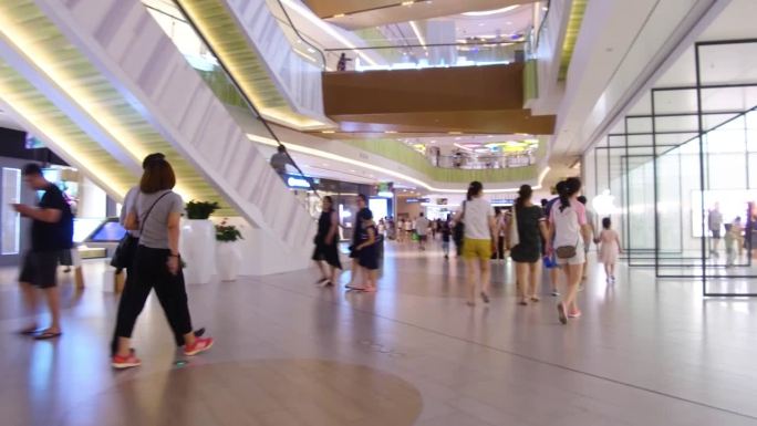 上海闵行区七宝万科购物中心逛商场