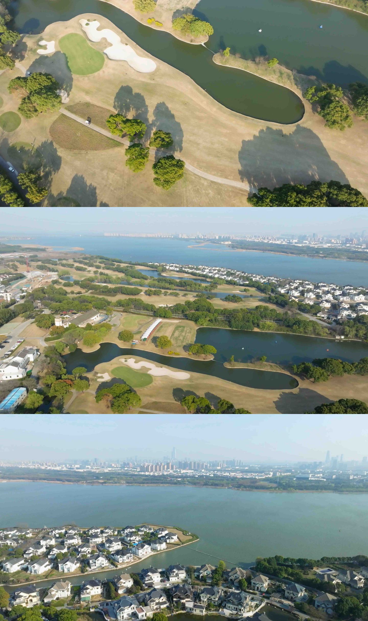 高端国际高尔夫球场航拍 4K60高画质