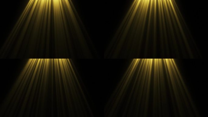 金色舞台灯光合成素材光效