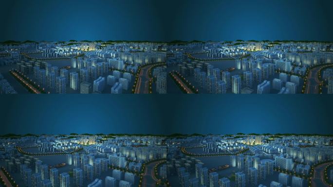 三维城市发展建设规划生长