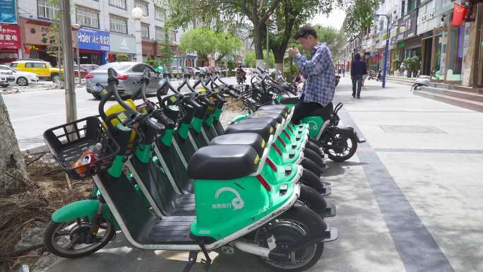 西藏电瓶车 拉萨共享电瓶车 共享单车