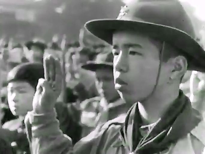 1951年战后日本 童子军