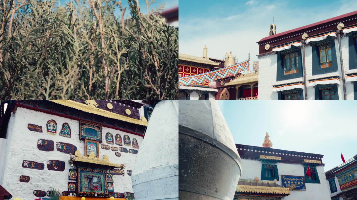 西藏拉萨八廓街大昭寺 风景