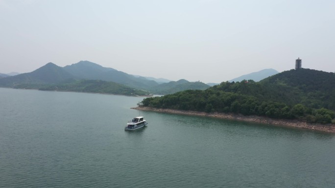 金海湖风景区航拍