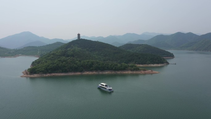 金海湖风景区航拍