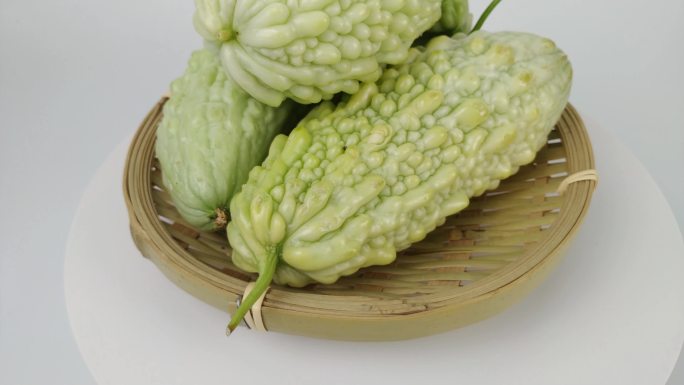 【镜头合集】新鲜苦瓜蔬菜食材