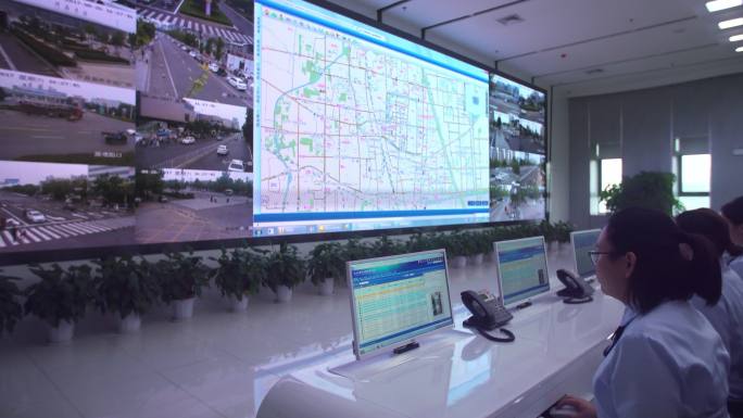 高清4k 现代 城市管理  职业女性