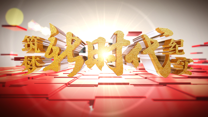 红色照片政府片头