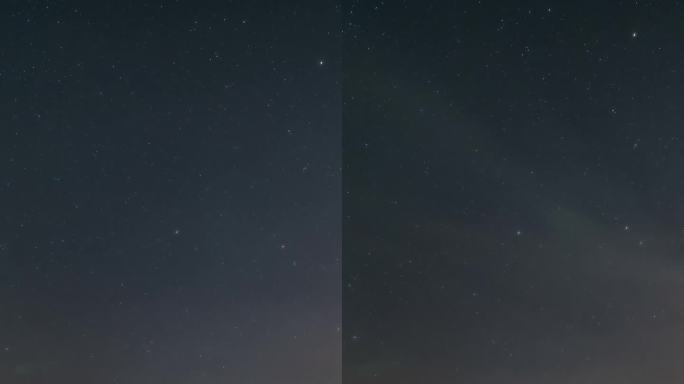 河北易水湖小船星空月升延时摄影--竖版1
