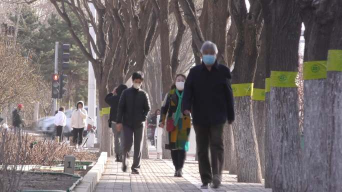 都市生活压力清晨行色匆匆回家早晨走路背影