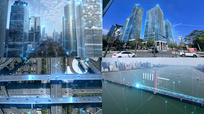 科技互联网智慧城市AE模板