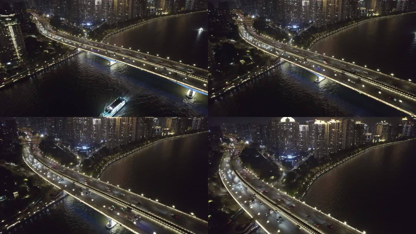 广州桥夜景5kHDR原片