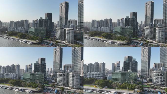 5K-Log-航拍北外滩滨江绿地