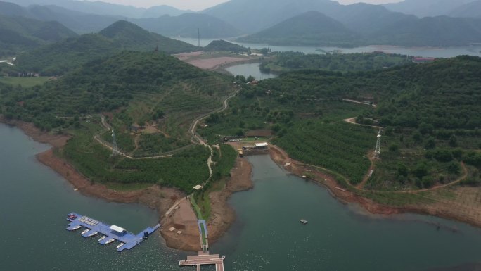 金海湖风景区航拍