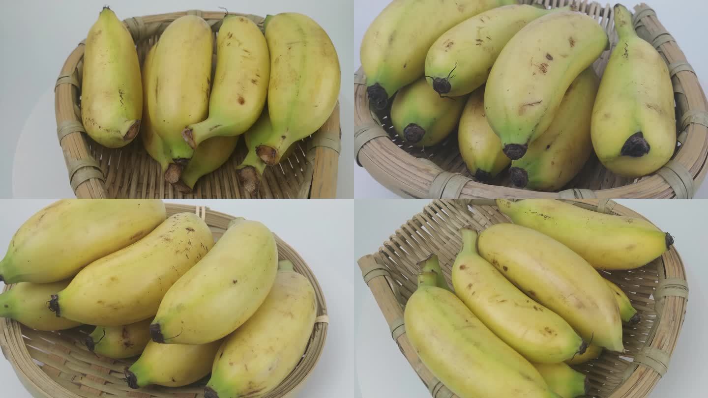 【镜头合集】海南帝王蕉水果香蕉（1）