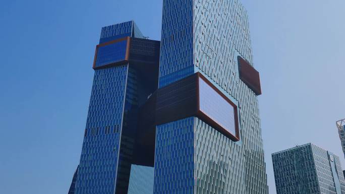 腾讯大厦组镜