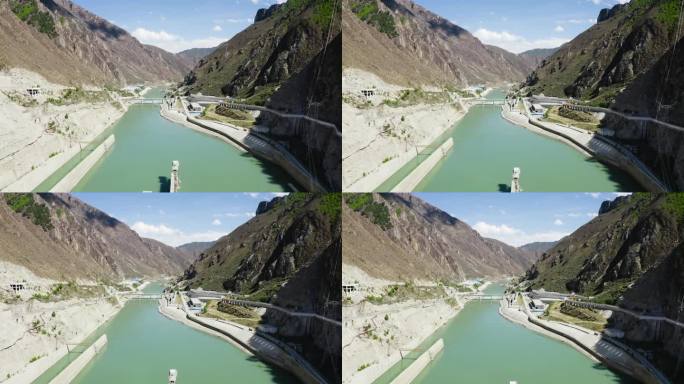 国家电网 电力建设 新能源建设中国水电站