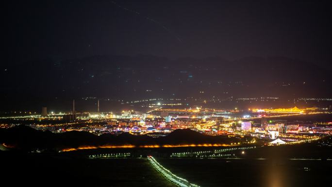 德令哈 日转夜 延时 城市