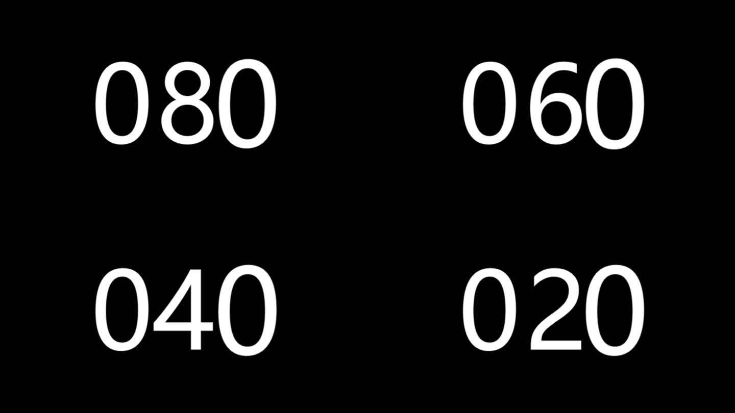 倒计时字幕数字跳动