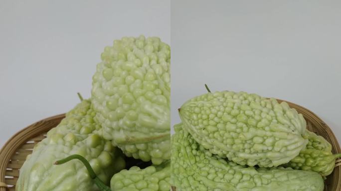 【镜头合集】新鲜苦瓜蔬菜食材
