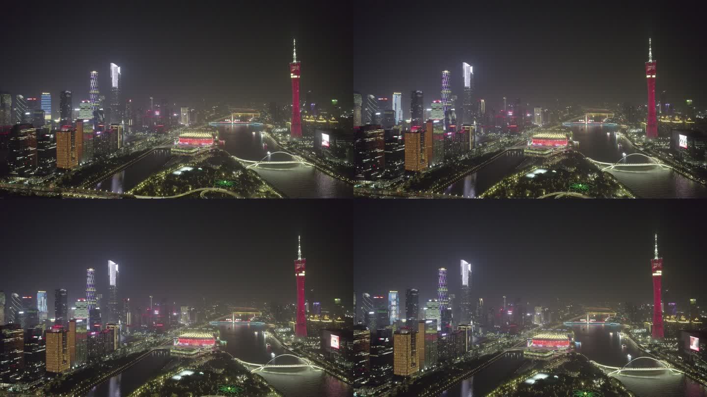 广州珠江新城夜景5kHDR原片