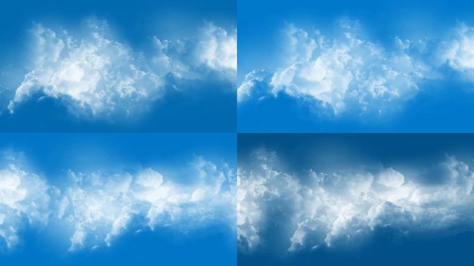 云层特效，动态云朵，移动云