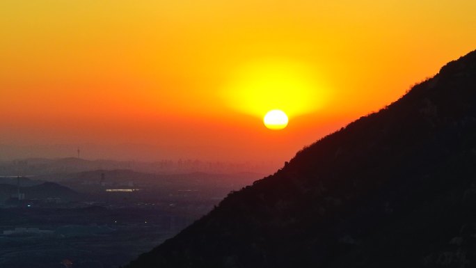 日出日落山