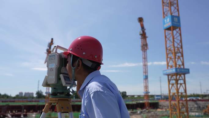 测量测距工地建设施工测绘测量量测测量测绘