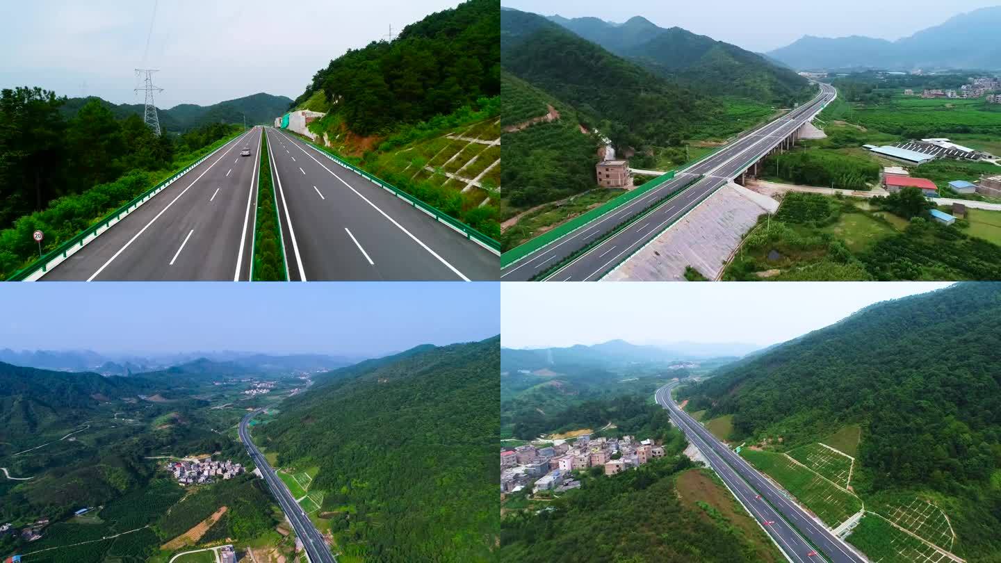 中国高速公路 贺巴高速  广西最美高速
