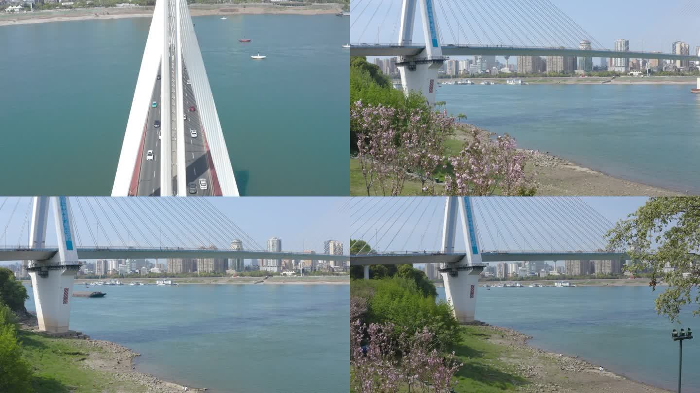 宜昌-夷陵长江大桥（航拍）