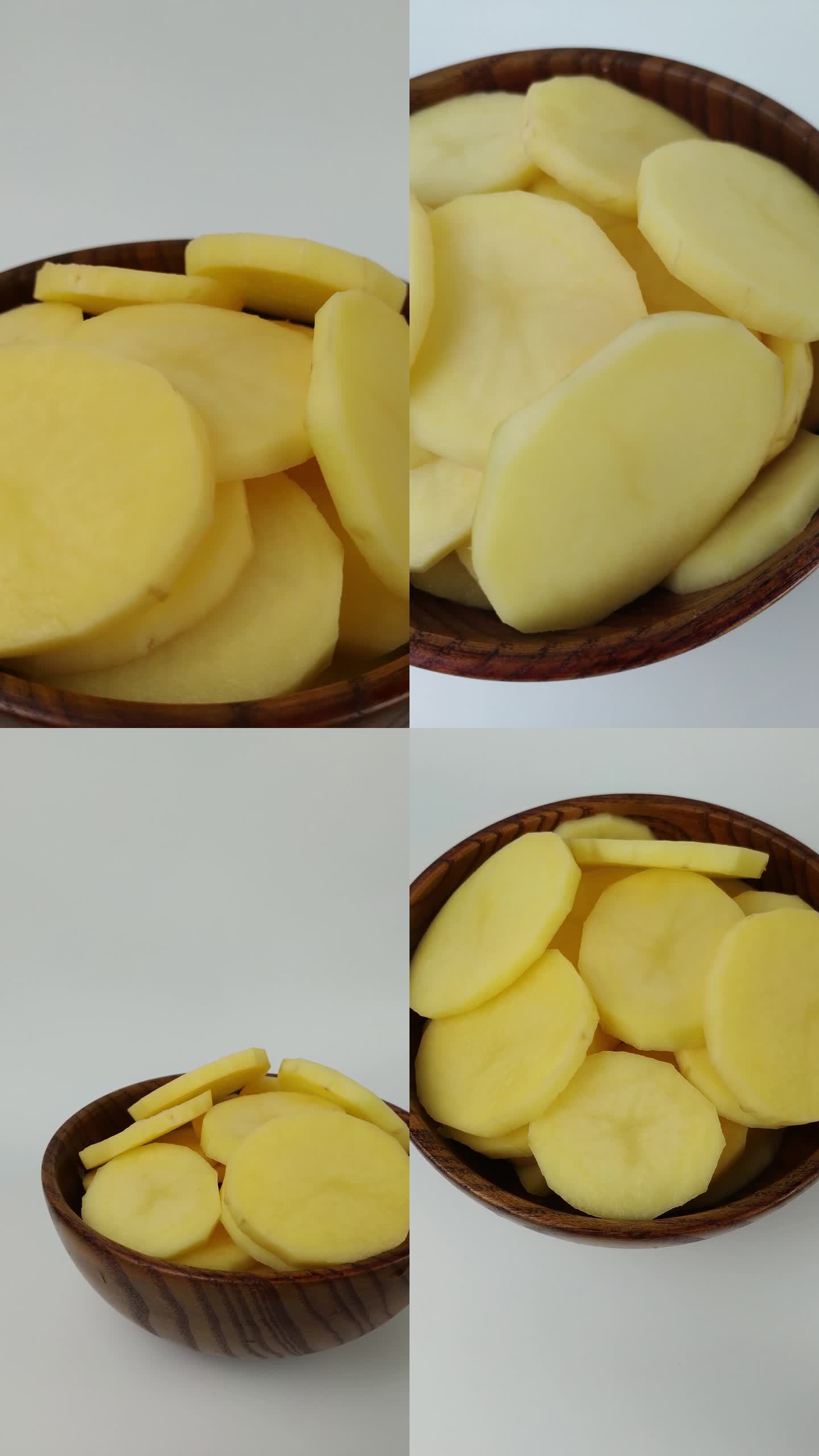 【镜头合集】卤土豆片凉拌菜食品竖版（2）
