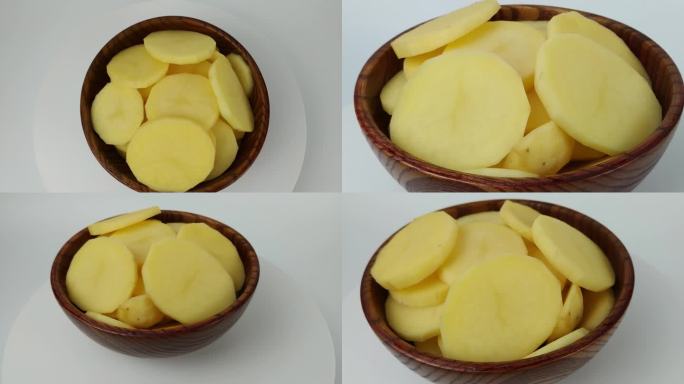 【镜头合集】新鲜切片土豆片（3）