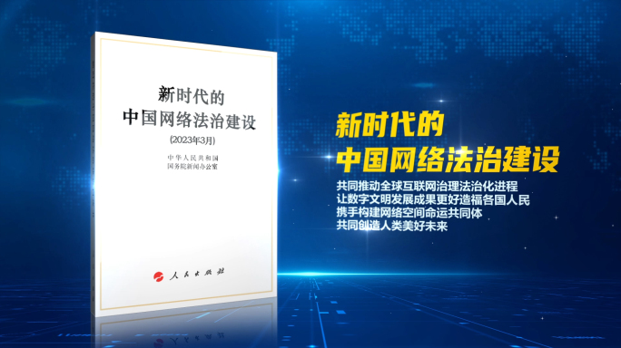 AE0132中国网络法治建设白皮书