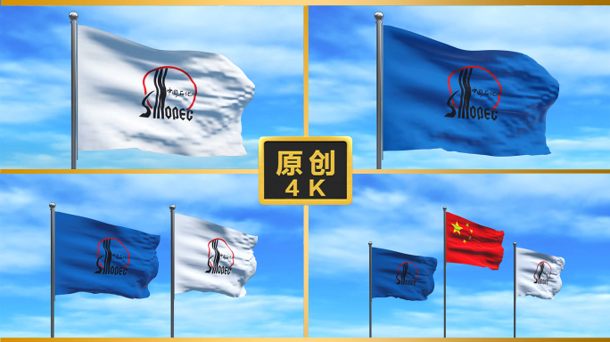 中国石化中石化中石化旗子中石化旗帜