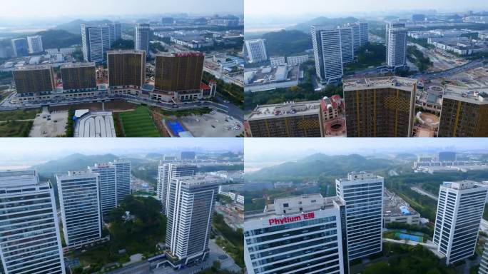 广州黄埔区科学城大壮国际广场和飞腾大厦