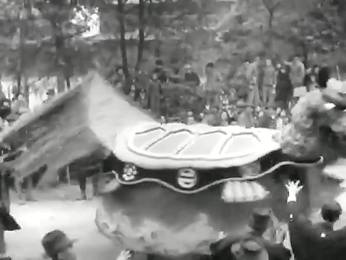1947年战后日本 世界海龟日活动
