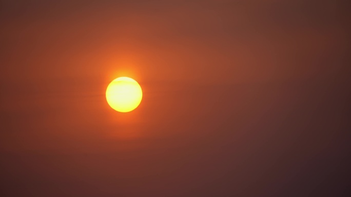 云中日出  太阳 纯日出 阴天日出