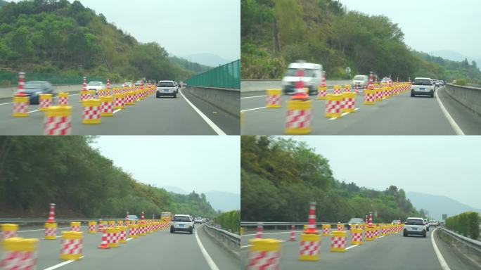 养护高速公路分流公路修建隧道