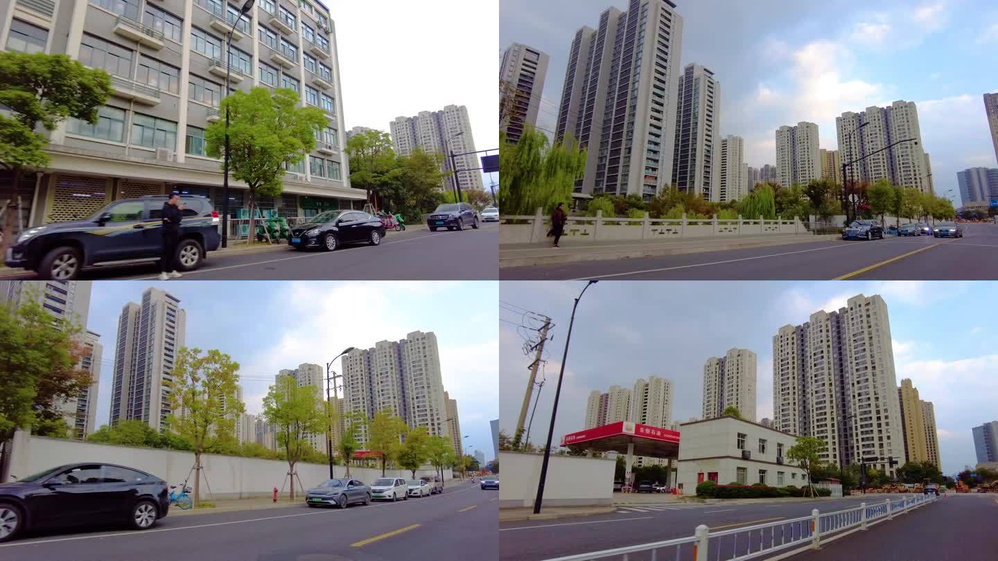 城市马路公路风景视频素材4